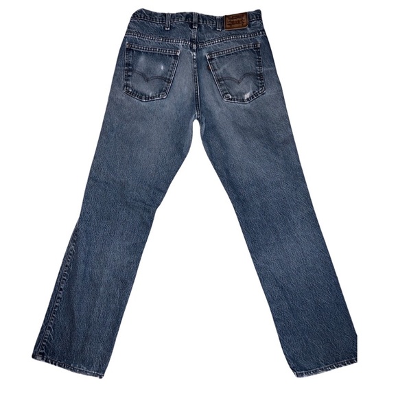 Vintage 1980s Red Tag Levi Jeans 32 x 30 - Picture 3 of 13